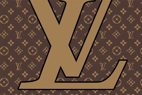 louis vuitton brown logo